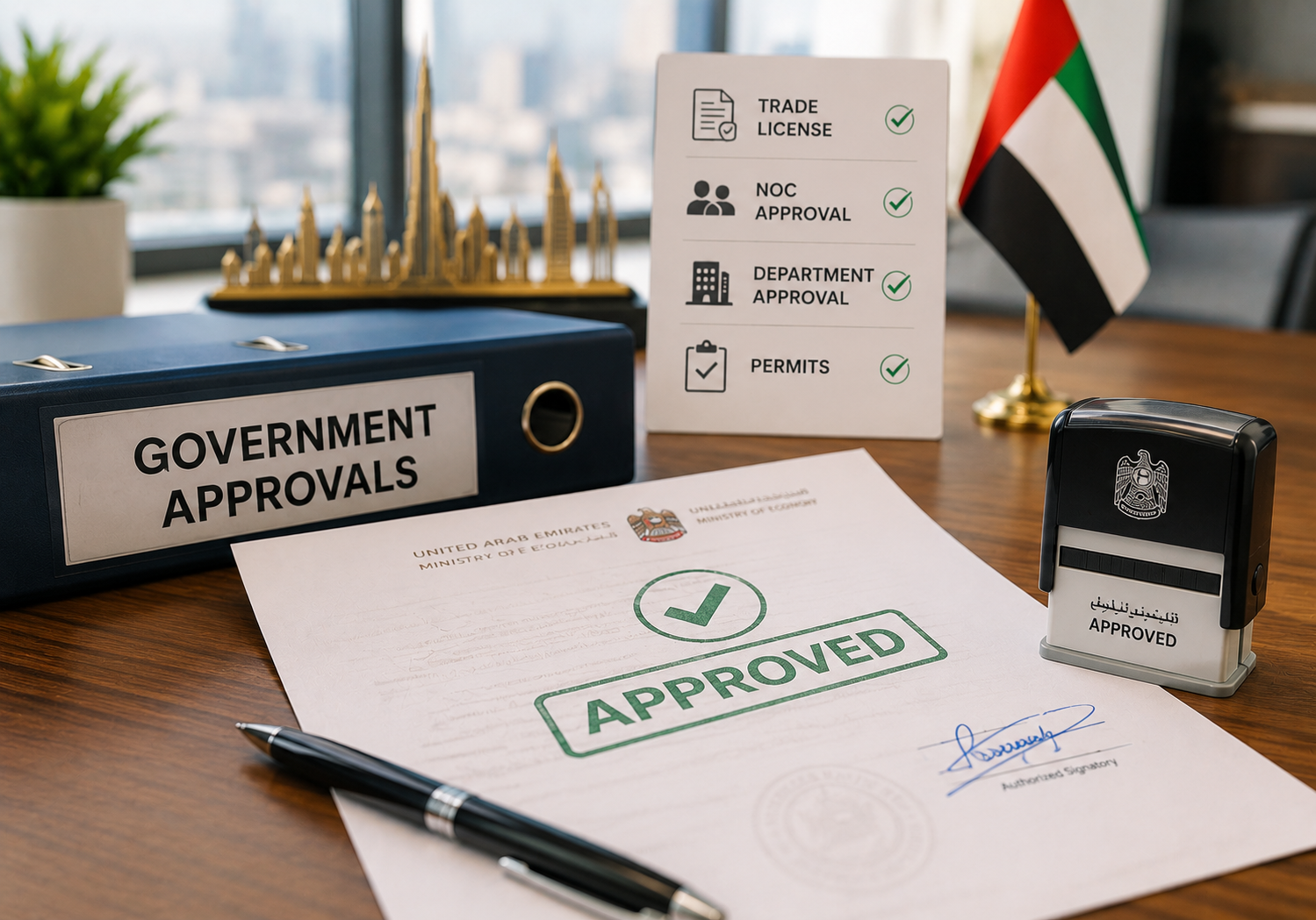 Reference image for Government Approvals & Licensing Dubai